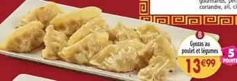 Maximo 8 Gyozas au poulet et légumes offre