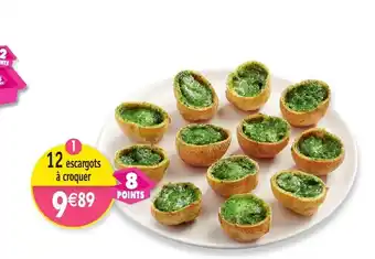 12 escargots Ă croquer