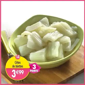 Maximo Côtes de blettes offre