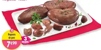 Maximo Rognons de porc offre