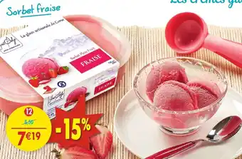 Sorbet fraise