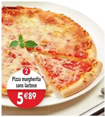 Maximo Pizza margherita sans lactose offre