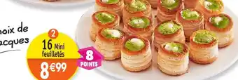 Maximo 16 Mini feuilletés offre