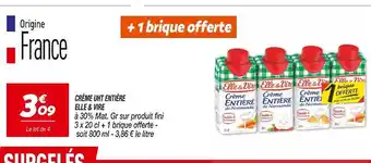 ELLE & VIRE CRÈME UHT ENTIÈRE
