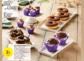 Intermarché KITKAT DONUTS X2 offre