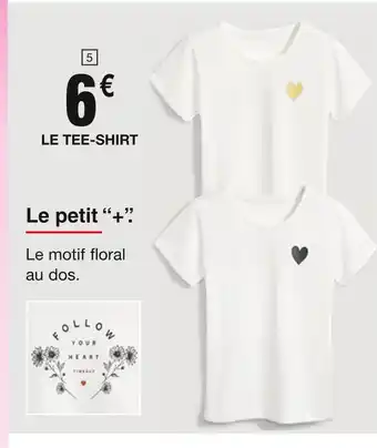Cora x Carrefour INFLUX TEE-SHIRT offre