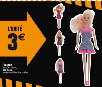 Cora x Carrefour Poupée offre