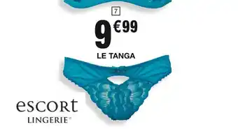 Cora x Carrefour ESCORT LINGERIE TANGA offre