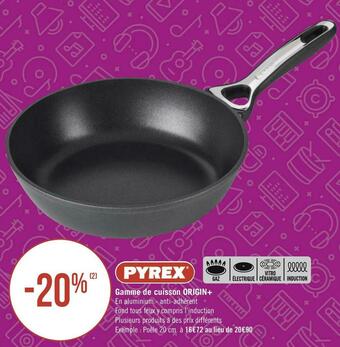 Géant Casino Pyrex bon plan sur la gamme de cuisson origin+ offre