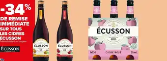 Carrefour Market Écusson bon plan sur tous les cidres écusson offre