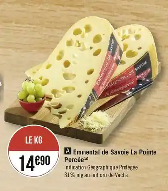 La pointe percée emmental de savoie