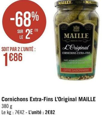 Maille cornichons extra-fins l’original