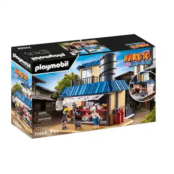 E.Leclerc PLAYMOBIL 70668 Restaurant Ramen Ichiraku- Naruto - Shippuden - Héros issus de Manga Shippuden à partir de 5 ans offre