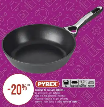 Géant Casino Pyrex bon plan sur la gamme de cuisson origin+ offre