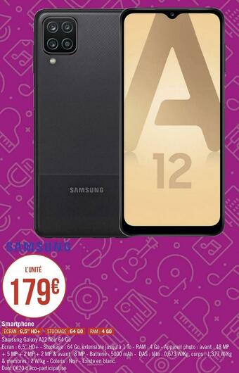 Géant Casino Samsung smartphone offre