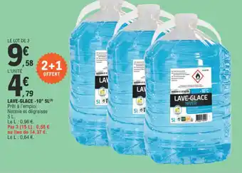 E.Leclerc LAVE-GLACE -10° 5L offre