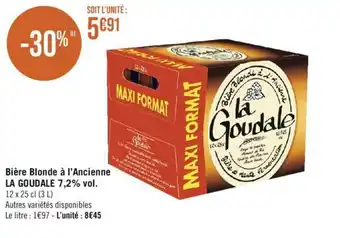 Géant Casino Bière rouge xplosion aux fruits 11% vol. GORDON offre