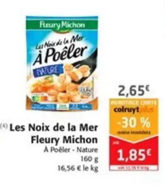 Colruyt Les noix de la mer offre