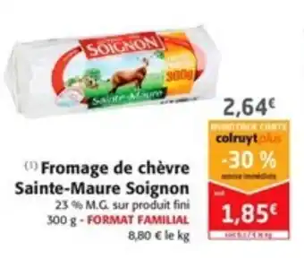 Colruyt Fromage de chèvre offre