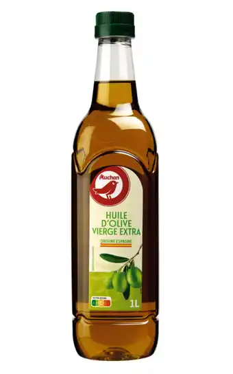 Auchan Huile D'olive Extra Vierge Auchan offre