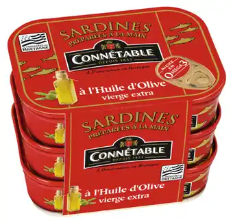 Auchan Sardines À L'huile D'olive Connetable offre