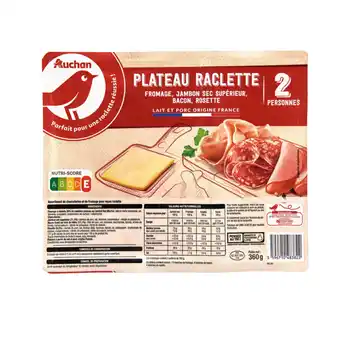 Auchan Plateau Raclette Charcuteries Et Fromage Auchan offre
