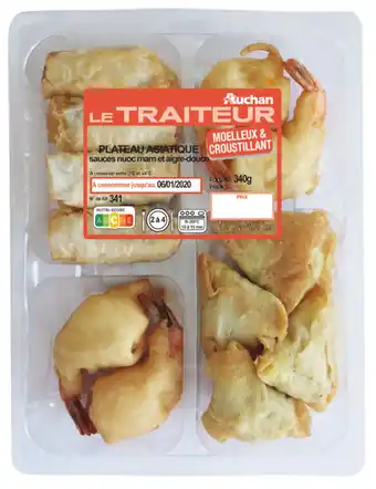 Auchan Plateau Assortiment Asiatique Auchan Le Traiteur offre