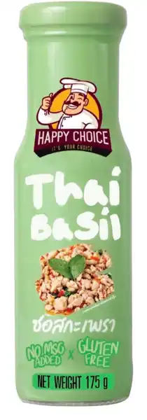 Auchan Sauce Basilic Thai Happy Choice offre