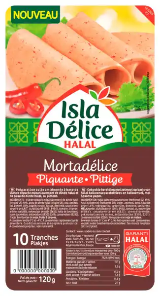 Auchan Mortadelice Piquante Isla Délice offre