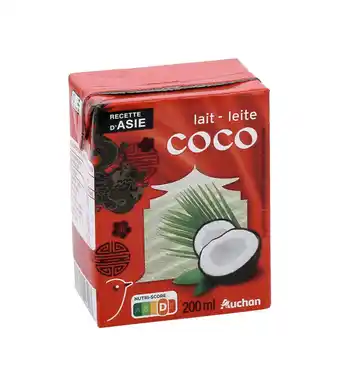 Auchan Lait De Coco Auchan offre