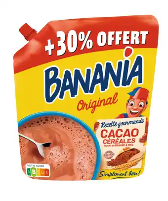 Auchan Poudre Chocolatée Banania offre