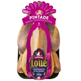 Auchan Pintade Fermière De Loué Label Rouge offre