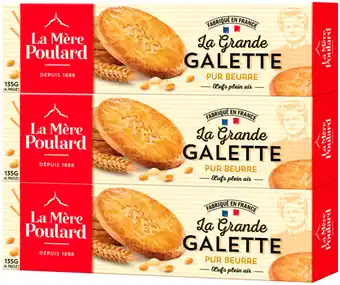 Auchan Grandes Galettes Pur Beurre La Mère Poulard offre