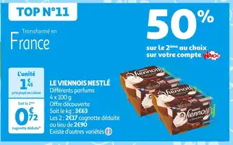 Auchan Supermarché NESTLÉ LE VIENNOIS offre