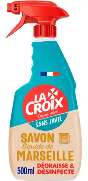 Auchan Spray Nettoyant Au Savon Marseille La Croix offre