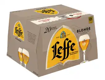 Auchan Bière Blonde Leffe offre