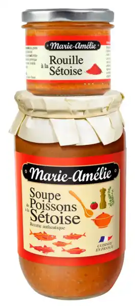 Auchan Soupe De Poissons À La Sétoise + Rouille Marie-Amélie offre