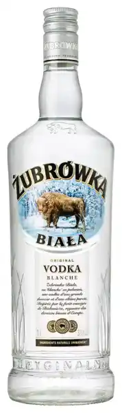 Auchan Vodka Zubrowka Biala offre