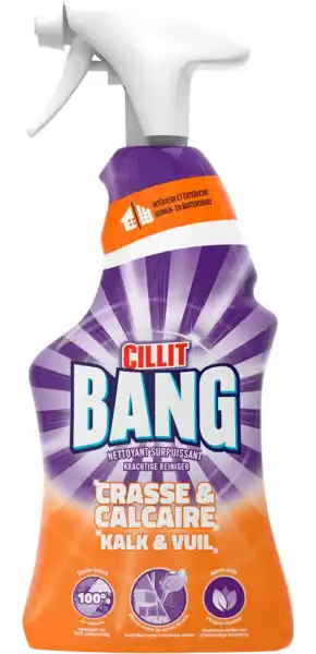 Spray Nettoyant Crasse Et Calcaire Cillit Bang