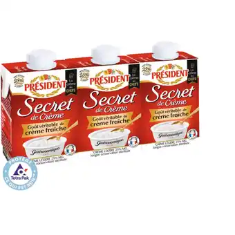 Auchan Secret De Crème Président offre