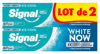 Auchan Dentifrice Signal offre