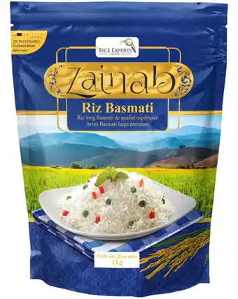 Auchan Riz Basmati Traditionnel Zainab offre