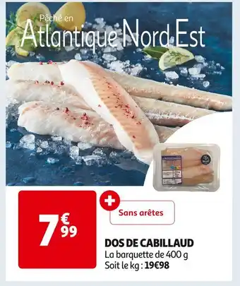 Auchan Supermarché DOS DE CABILLAUD offre