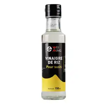Auchan Vinaigre De Riz Pour Sushi Wei Ming offre