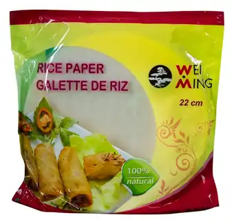 Galettes De Riz Pour Nems 22Cm Wei Ming
