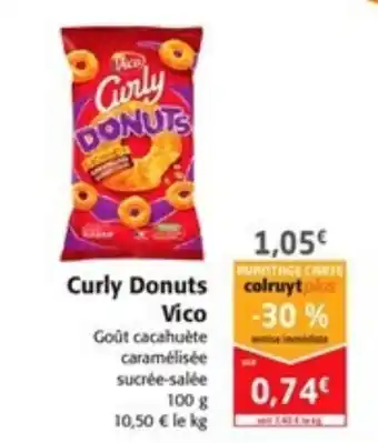 Colruyt Curly donuts vico offre
