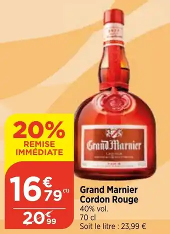 Bi1 Grand Marnier cordon Rouge offre