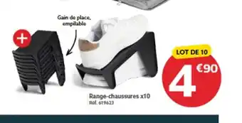 Range-chaussures x10