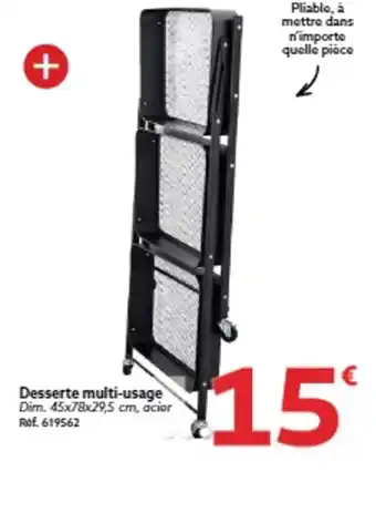 Gifi Desserte multi-usage offre