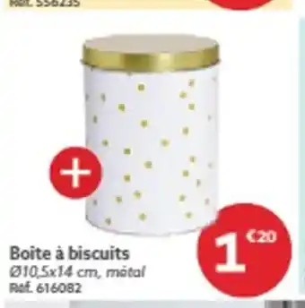 Gifi Boite à biscuits offre